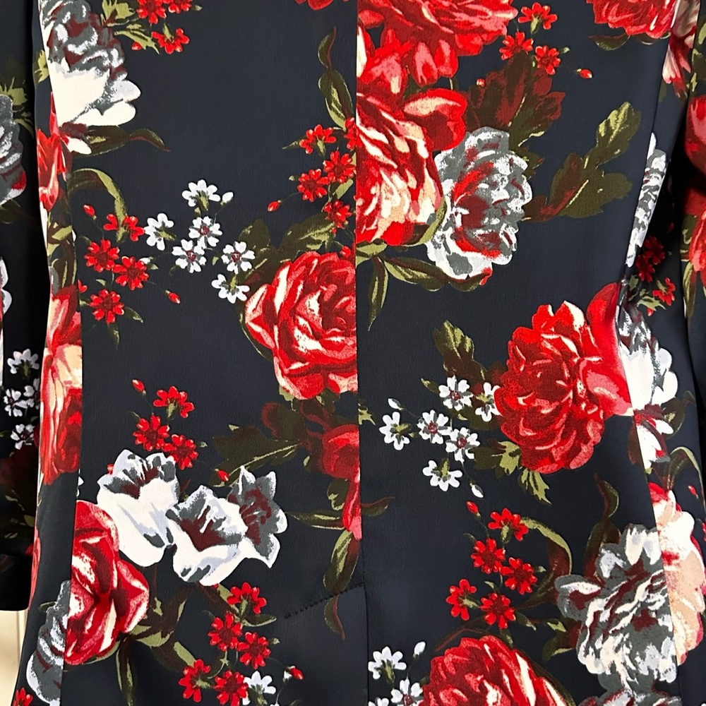 Flower Navy Blazer - image 2